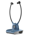 Cgv Radio Head Phone - Dolfin Saphir Casque Sans Fil Avec Assistant Auditif & ContrÔle Des Balances. Entrees Audio: Jack 3,5mm & Optique